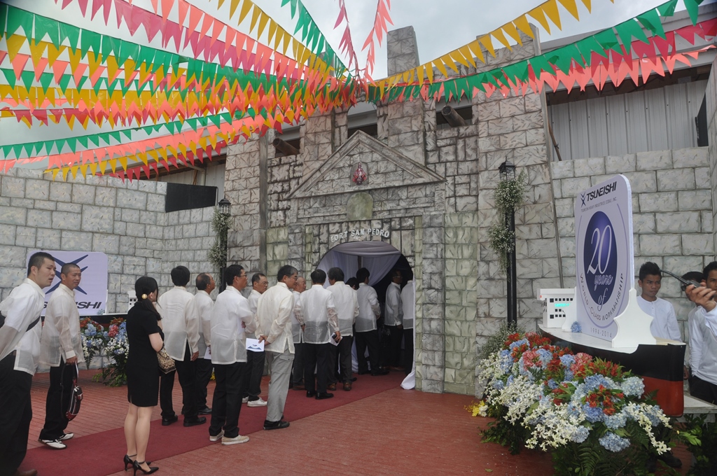 船与世界相联接，挑战未来100年～TSUNEISHI HEAVY INDUSTRIES (CEBU), Inc.成立20周年纪念仪式庆典～