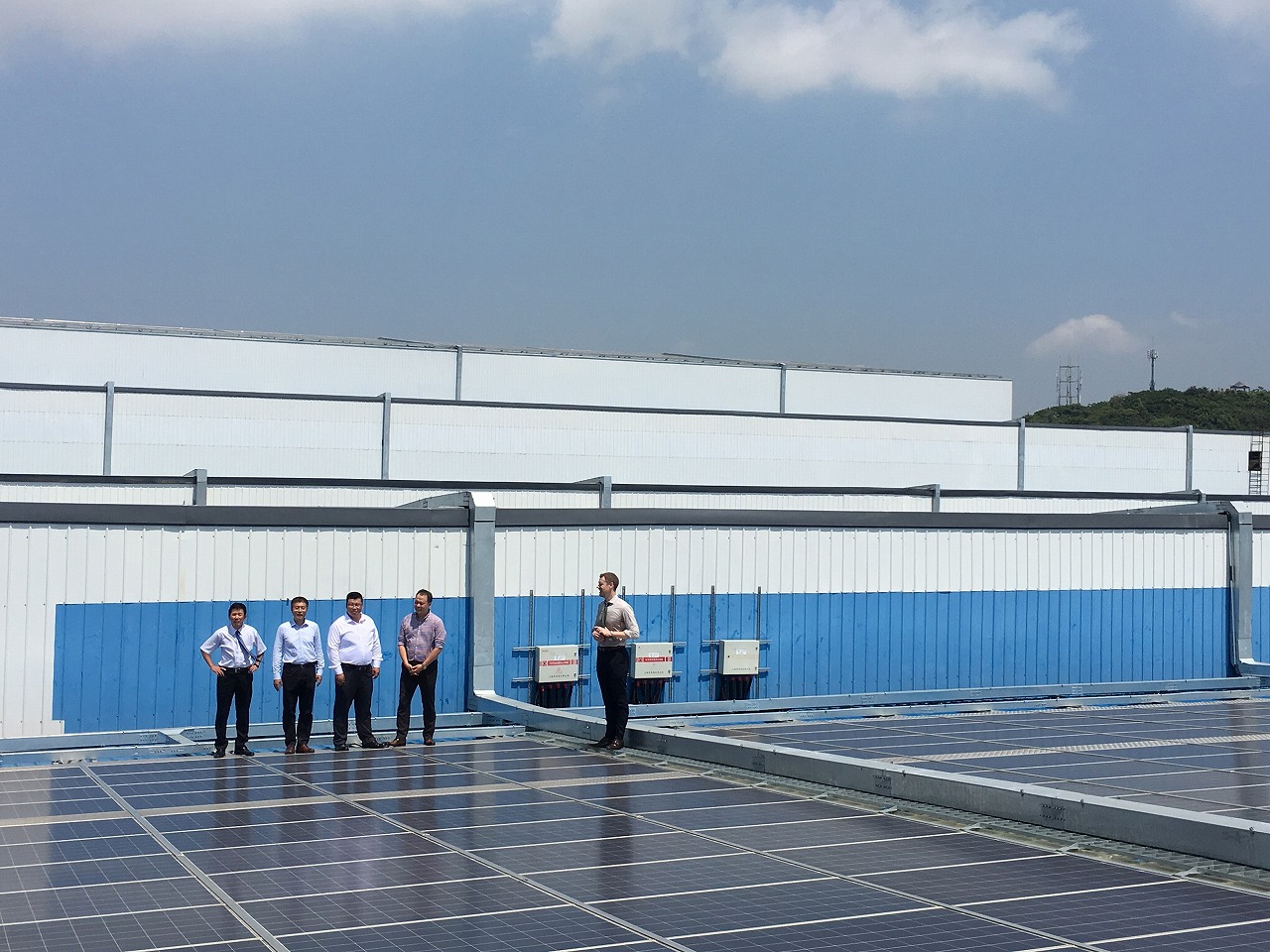 TZS operates world's largest 19MW shipyard solar station