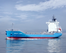 KAMBARA KISEN inaugurates three container carriers for Japan-China regular service
—Vessels named with wishes for flourishing business—