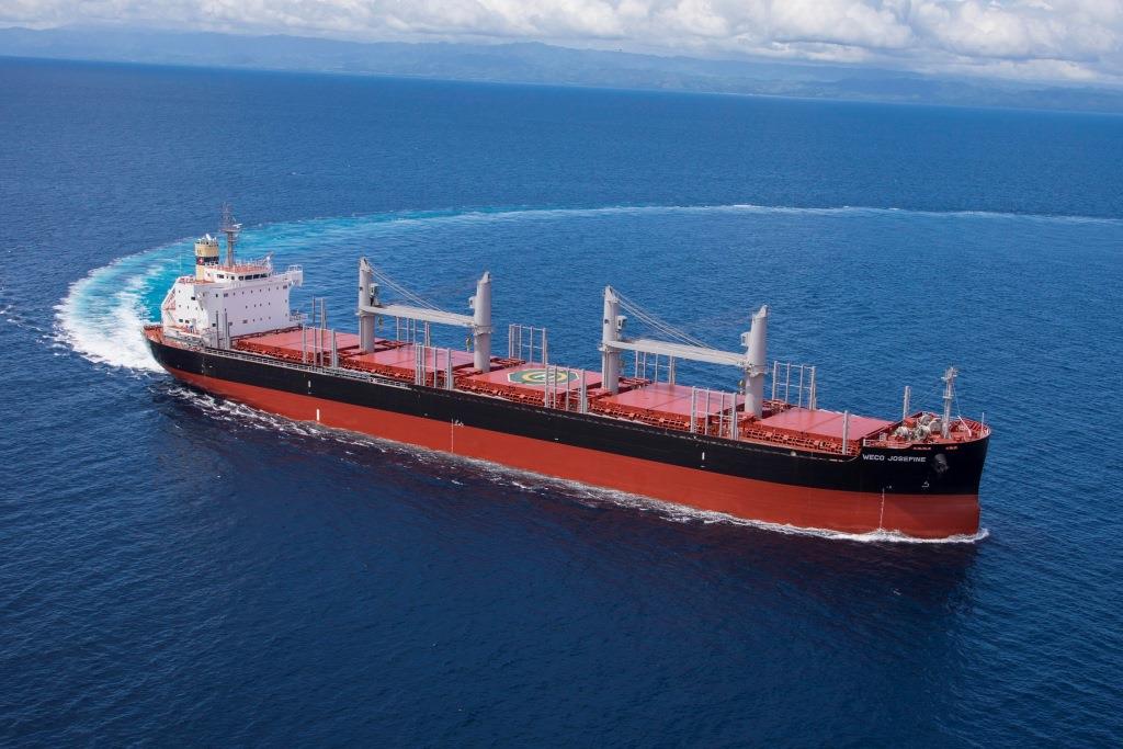 TSUNEISHI SHIPBUILDING Delivers First “TESS38” Ship - Its 38,300-tonne Log and Bulk Carrier