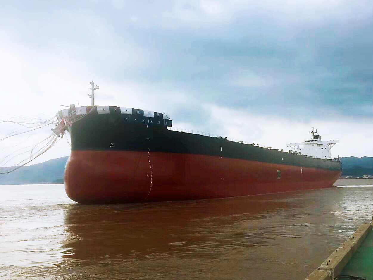 TSUNEISHI SHIPBUILDING launches the first “TESS999” 99,990 MT bulk carrier