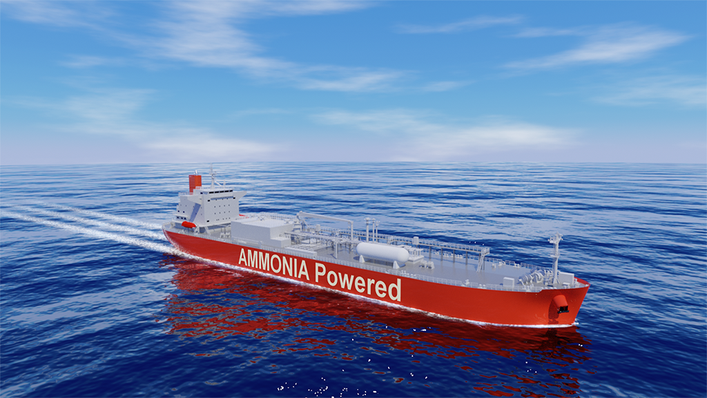 TSUNEISHI SHIPBUILDING, MITSUI O.S.K. LINES and MITSUI E&S SHIPBUILDING Start Joint Development on Net Zero Emission Ammonia-fueled Ocean-going Liquefied Gas Carrier