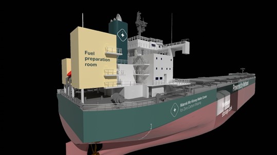 TSUNEISHI SHIPBUILDING Has Received the AiP from ClassNK for the Design of the Methanol Dual-Fuel Vessel for the Converted Existing Heavy Oil Vessels