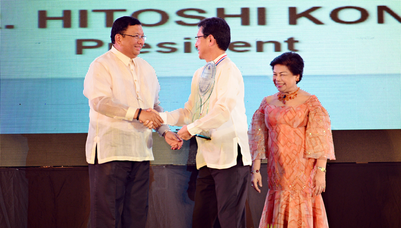 TSUNEISHI HEAVY INDUSTRIES (CEBU), Inc.3度荣获菲律宾经济区管理局颁发的优秀地区经济贡献奖