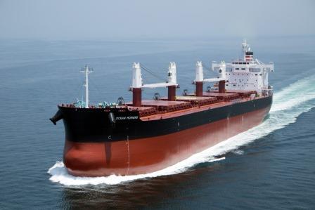 ばら積み貨物船“TESS58”グループ通算160隻目を竣工・引渡～ 常石造船株式会社