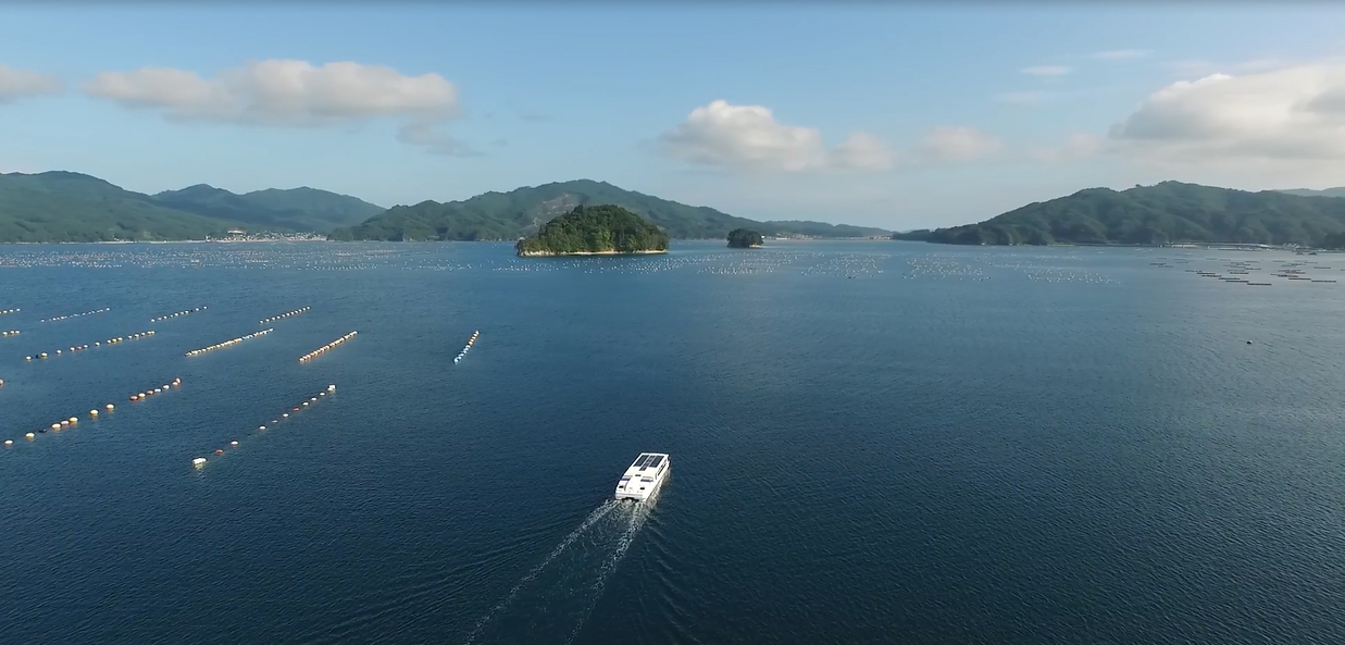 電気推進旅客船“あまのかわ”で巡る「山田湾クルーズ」に1,523人が乗船、ティエフシーが協力