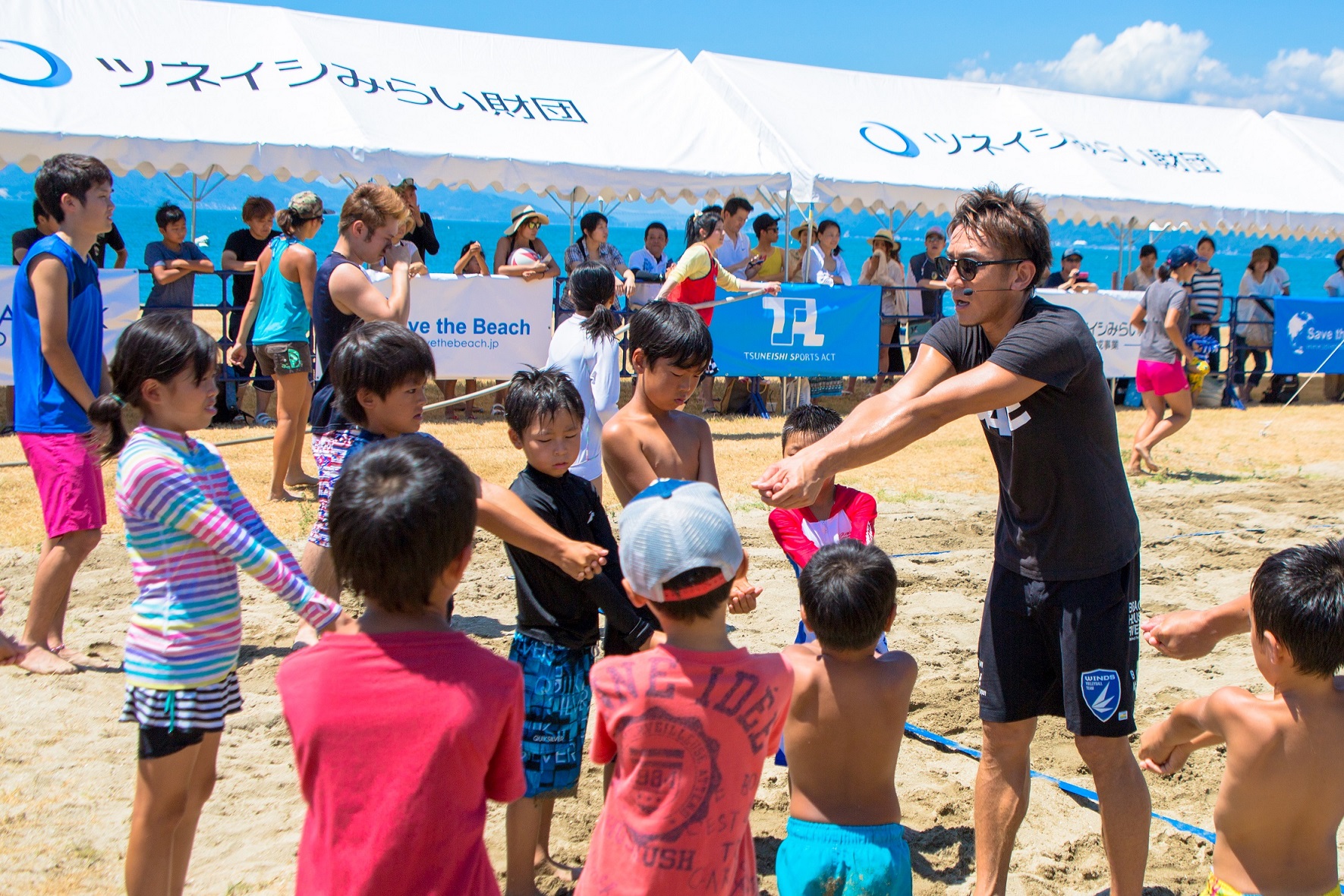 Save the Beach 2016 in シーパーク大浜が開催～青空の下でビーチバレーを満喫～