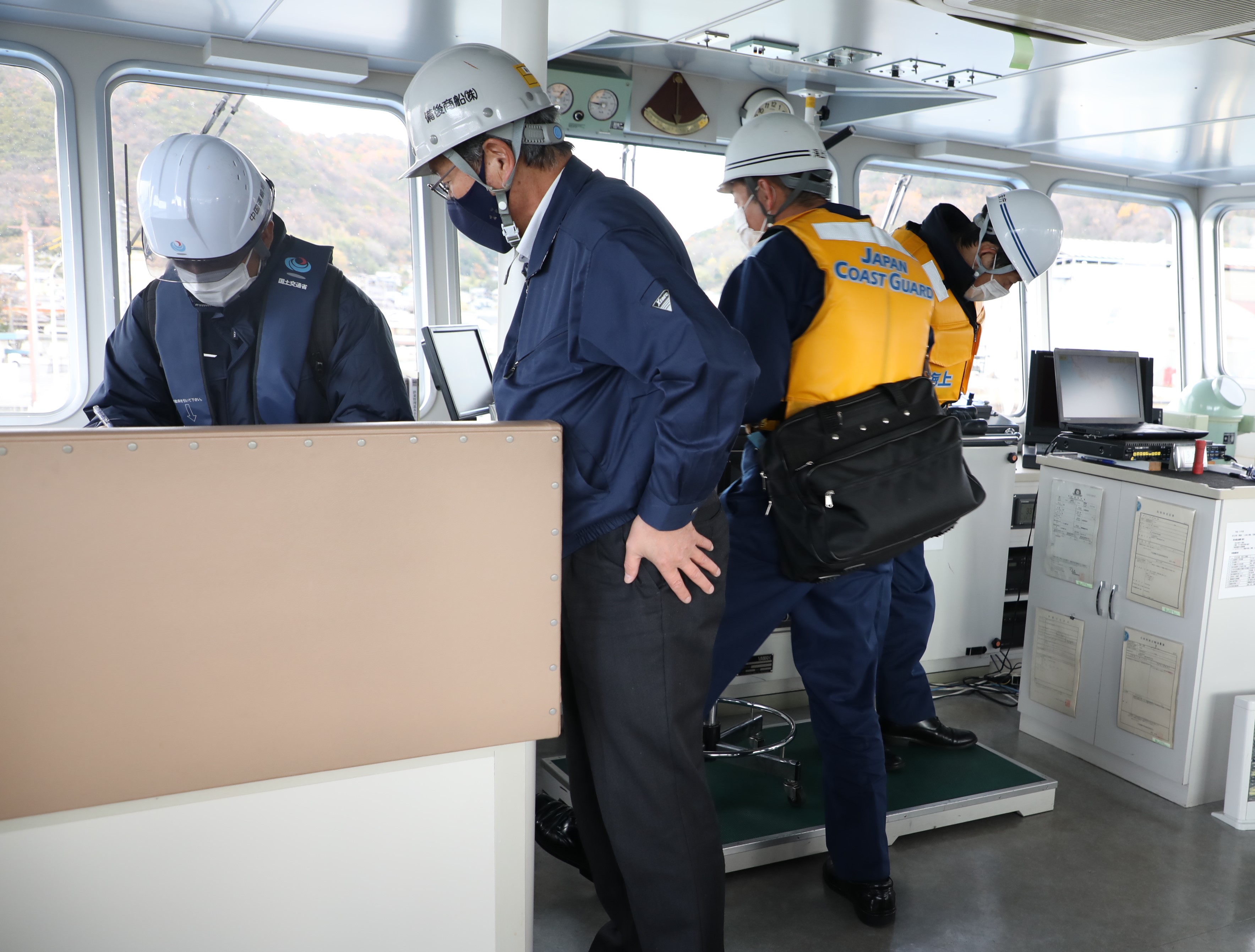 備後商船　所有船舶の安全総点検を実施