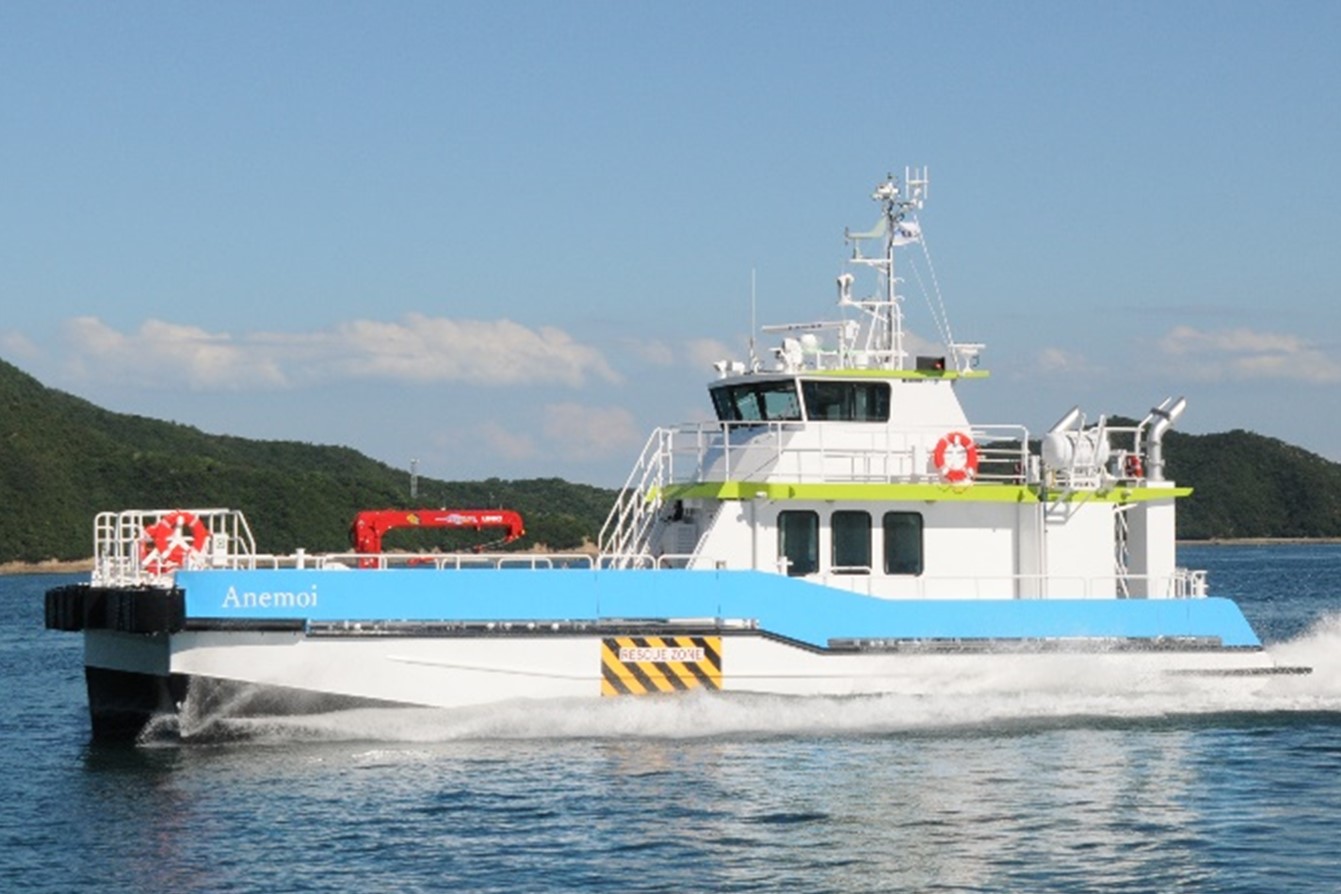 CE-146番船「Anemoi」の引渡式を実施